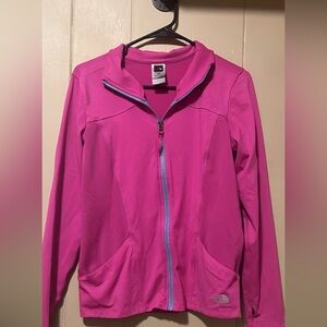 The North Face Girls Vibrant Pink Jacket